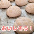 《期間限定》国産いちごのメロンパン | アレルギー対応パンのtonton