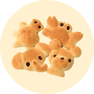 動物パン